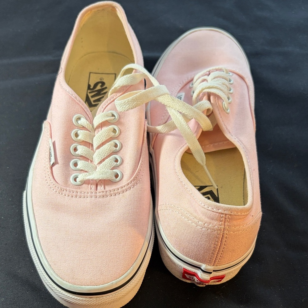 Disney Vans Women's Light Pink Canvas Sneakers OBO!!